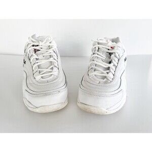Fila Womens Disarray White Casual Shoes Sneakers Size 9.5